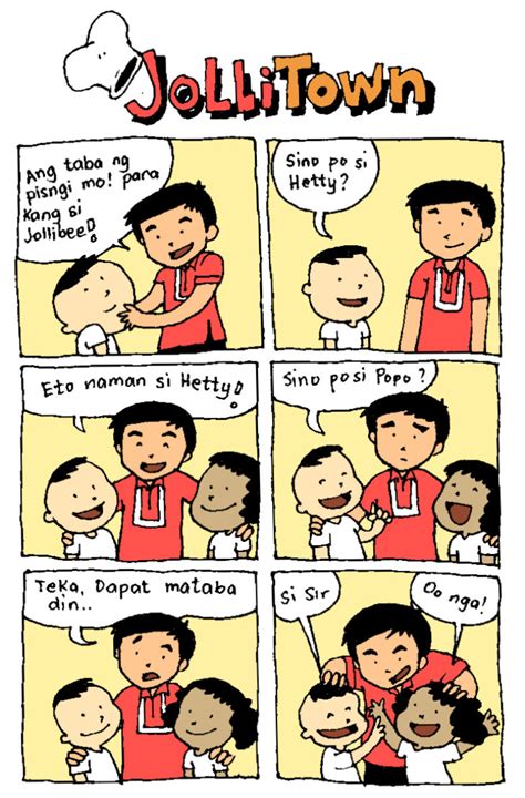 Komiks strip tagalog with school topics easy to draw